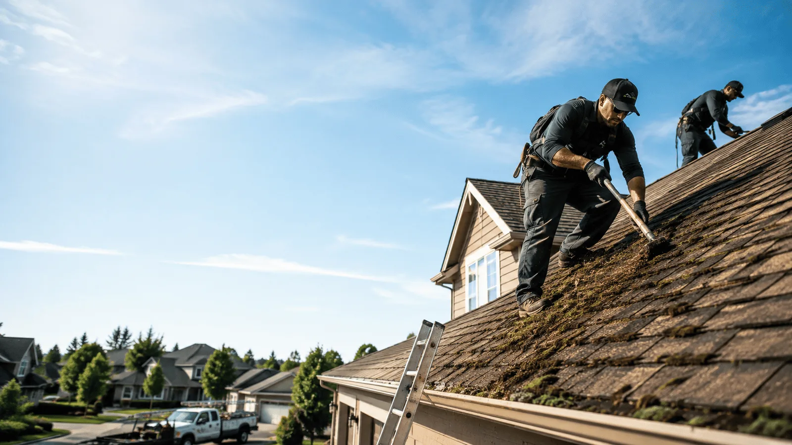 Roof Moss Removal in Murray, NE near me
